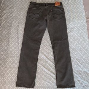 Levi’s 514 straight grey jeans size 36
